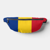 ルーマニアの旗 ファニーパック (レイダウン)
