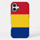 ルーマニアの旗 iPhoneケース (裏面)
