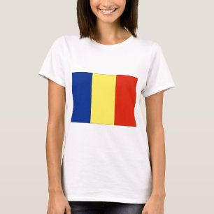 ルーマニアの旗 Tシャツ