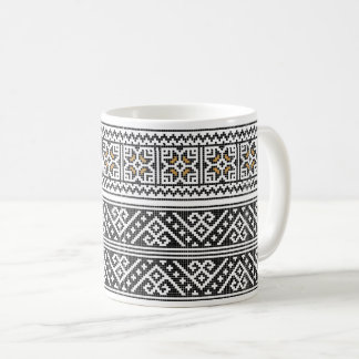 ルーマニアの民芸のコーヒー・マグ コーヒーマグカップ