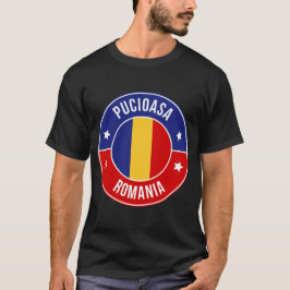 ルーマニアの町プチョアサ Tシャツ