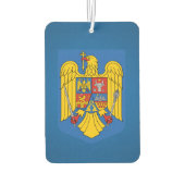 ルーマニアの紋章 カーエアーフレッシュナー (裏面)