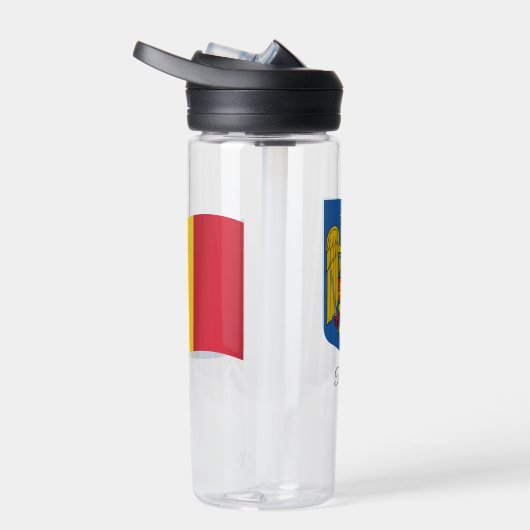 ルーマニアの紋章、国旗、ルーマニア ウォーターボトル (右面)