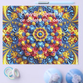 ルーマニアの色でチラシデザイン チラシ (シングル)