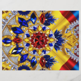 ルーマニアの色でレターヘッドデザイン