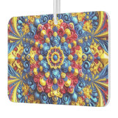 ルーマニアの色と車の空気フレッシュデザイン カーエアーフレッシュナー (左)