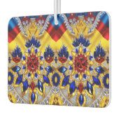 ルーマニアの色と車の空気フレッシュデザイン カーエアーフレッシュナー (左)