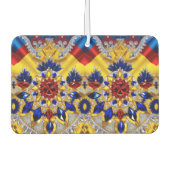 ルーマニアの色と車の空気フレッシュデザイン カーエアーフレッシュナー (正面)