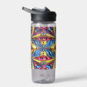 ルーマニアの色の水瓶 ウォーターボトル (右面)