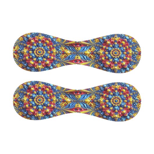 ルーマニアの色を使った愛国野球デザイン 野球ボール (パネル)