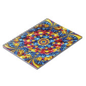 ルーマニアの色を使用したノートブック抽象デザイン ノートブック (左側)