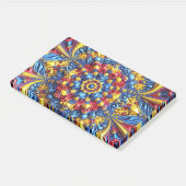 ルーマニアの色を使用したメモ ポストイット (アングル)