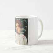 ルーマニアの農民の女性（Stefan Dimitrescu著） コーヒーマグカップ (正面右)