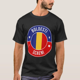 ルーマニアの都市、ボルデシュティ・スケーニ Tシャツ