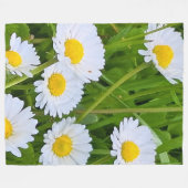 ルーマニアの野生の庭園の花 - 自然写真 フリースブランケット (正面(横))