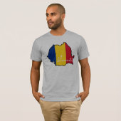 ルーマニアのTシャツ Tシャツ (正面フル)