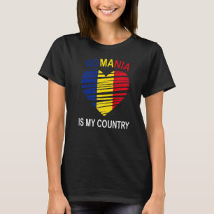 ルーマニアは私の国のルーマニア誇りを持った人だ Tシャツ