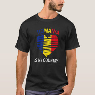 ルーマニアは私の国のルーマニア誇りを持った人だ Tシャツ