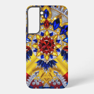 ルーマニアカラー Samsung Galaxy S22 Plus カバー