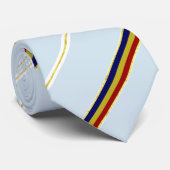 ルーマニアストライプ旗 ネクタイ (ロール)