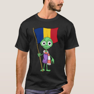 ルーマニアファンエイリアン Tシャツ
