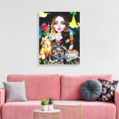 ルーマニアプリンセス キャンバスプリント (インサイチュ (リビング))