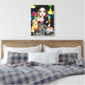 ルーマニアプリンセス キャンバスプリント (インサイチュ (寝室))