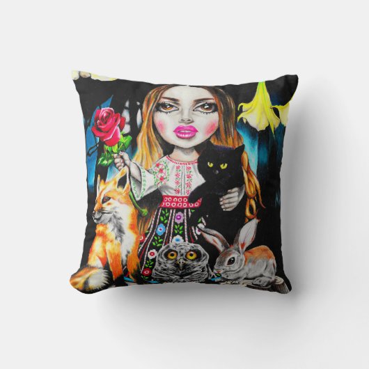 ルーマニアプリンセス クッション (正面)