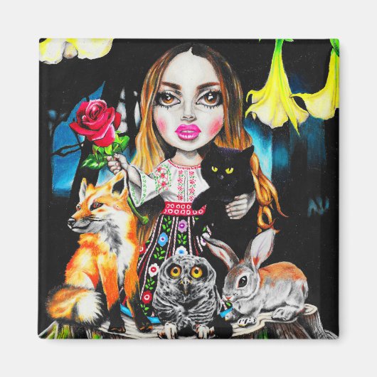 ルーマニアプリンセス マグネット (正面)