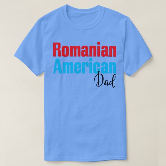 ルーマニアンアメリカンパパ2 Tシャツ (デザイン正面)