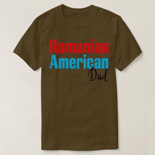 ルーマニアンアメリカンパパ3 Tシャツ (デザイン正面)