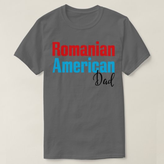 ルーマニアンアメリカンパパ3 Tシャツ (デザイン正面)