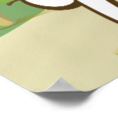 ルーマニアヴィンテージスタイル旅行ポスター ポスター (角)