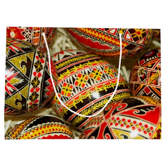 ルーマニア人のイースターエッグ ラージペーパーバッグ (裏面)