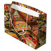 ルーマニア人のイースターエッグ ラージペーパーバッグ (裏面アングル)