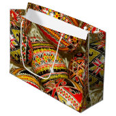 ルーマニア人のイースターエッグ ラージペーパーバッグ (正面アングル)