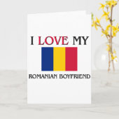 ルーマニア人の彼氏が好き カード (黄色い花)