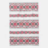 ルーマニア伝統的モチーフ「ザ・スターズ」 キッチンタオル (縦)