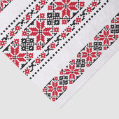 ルーマニア伝統的モチーフ「ザ・スターズ」 薄葉紙 (詳細)