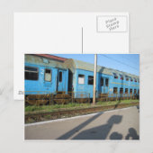 ルーマニア列車 ポストカード (正面/裏面)