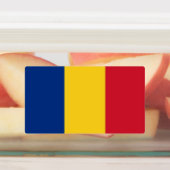 ルーマニア国旗のある愛国的なラベル ラベル (貼付)