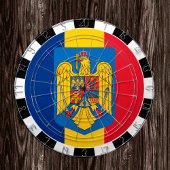 ルーマニア国旗のダーツ/ゲーム盤 ダーツボード