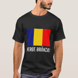 ルーマニア国旗の地図男性へ女性キッズルーマニア南部 Tシャツ