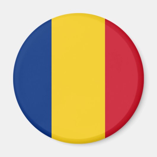 ルーマニア国旗の磁石 マグネット (正面)