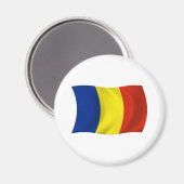 ルーマニア国旗の磁石 マグネット (正面/裏面)
