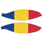 ルーマニア国旗を持つフルサイズバスケットボール バスケットボール (パネル)