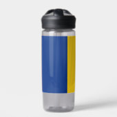 ルーマニア国旗を掲げたウォーターボトル ウォーターボトル (正面)