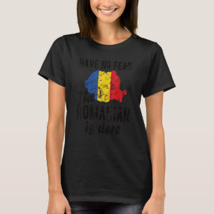 ルーマニア国旗ルーマニアのルーツ Tシャツ