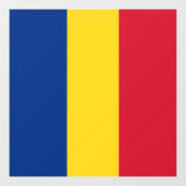 ルーマニア国旗 ウィンドウサイン (シート)