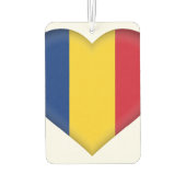 ルーマニア国旗 カーエアーフレッシュナー (裏面)